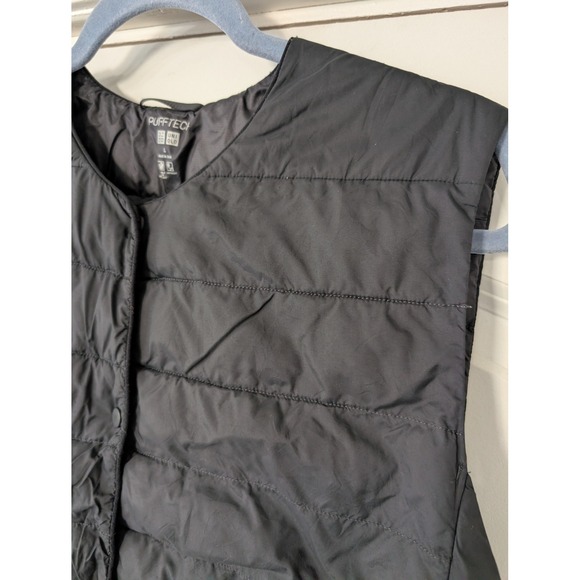 Uniqlo Pufftech Compact Vest women's Large Black Packable lightweight outdoor - Picture 2 of 8